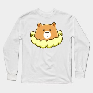 Natsu Kuma Miko Long Sleeve T-Shirt